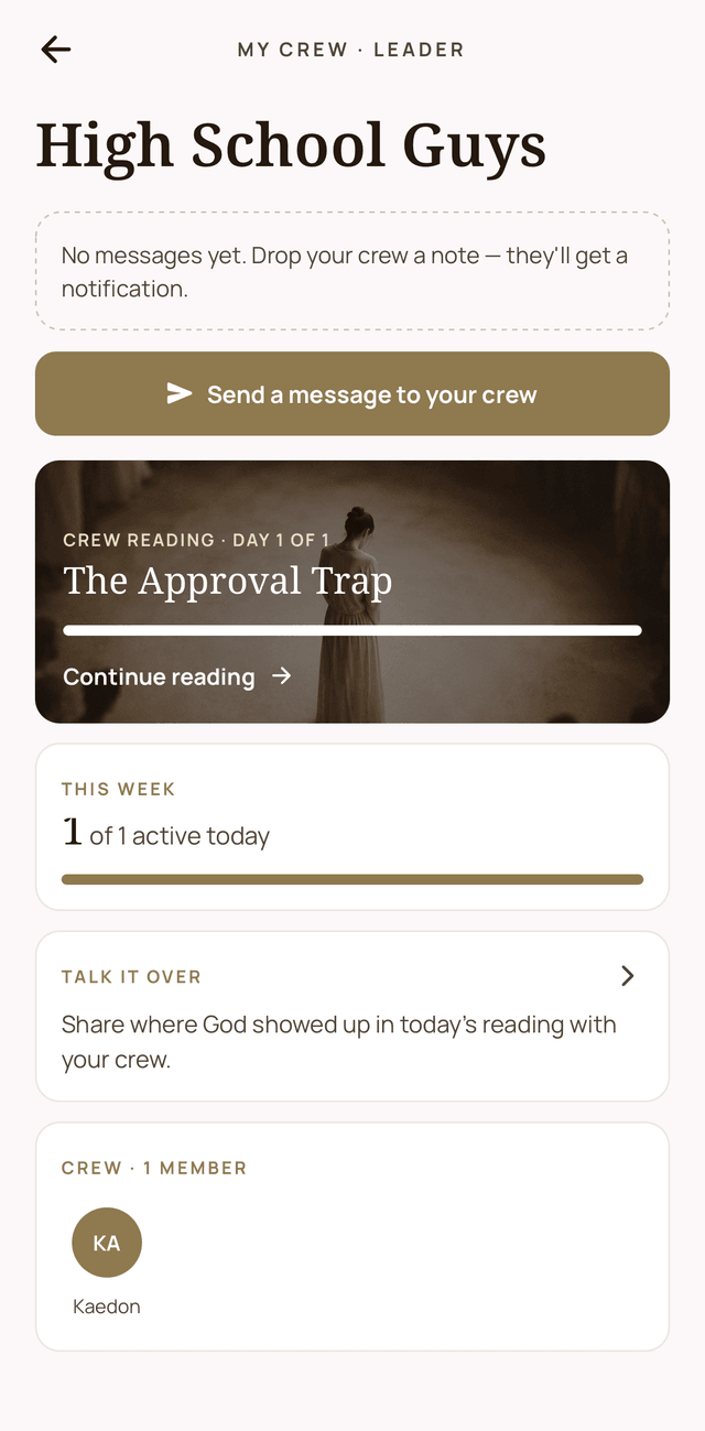 Community — Encounter app screenshot