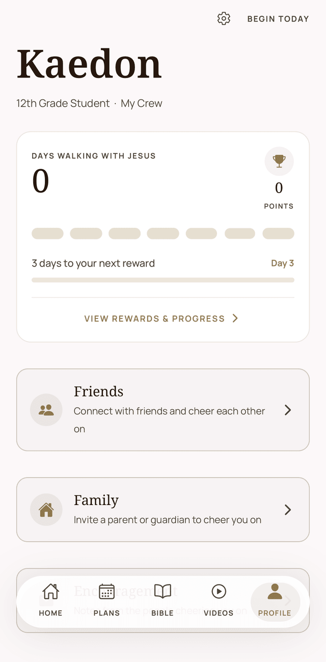 Socially rooted — Encounter app screenshot