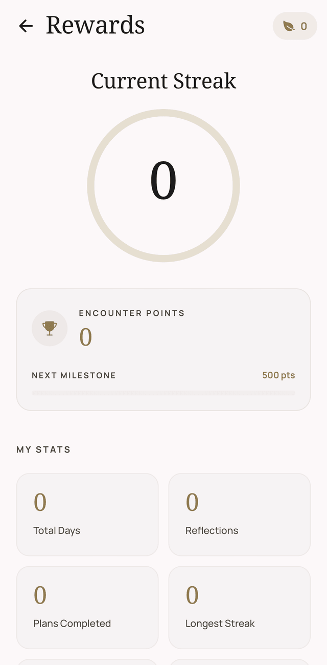 Momentum — Encounter app screenshot