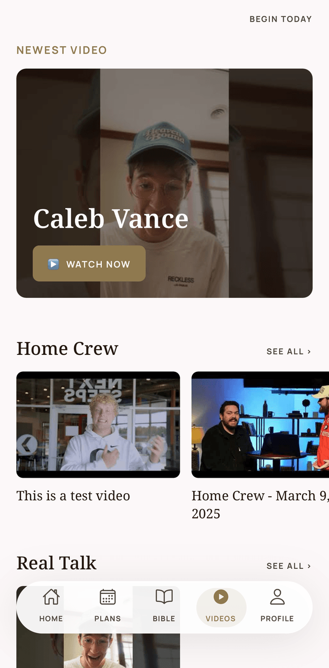 Watch — Encounter app screenshot